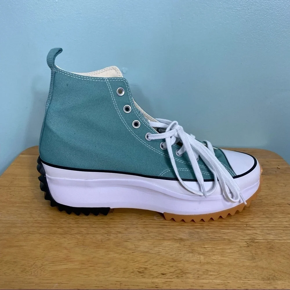 Converse 172726C Green Jade Run Star Hike Platform Unisex Sneakers‎